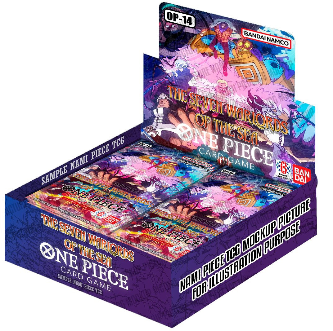 One Piece TCG OP-14 'The Seven Warlords of the Sea' - Booster Box (Preorder, Inglés)
