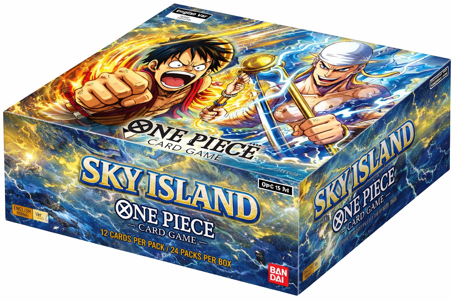 One Piece TCG OP-15 'Adventure on KAMI’s Island' - Booster Box (Preorder, Inglés)