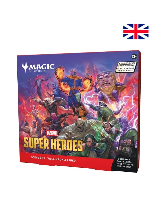 Scene Box Display Marvel Super Heroes Inglés - Magic The Gathering