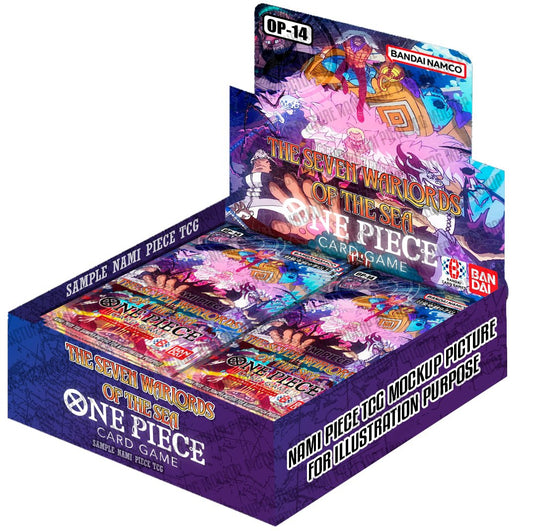 One Piece TCG OP-14  'The Seven Warlords of the Sea' - Booster Box (Preorder, Inglés)
