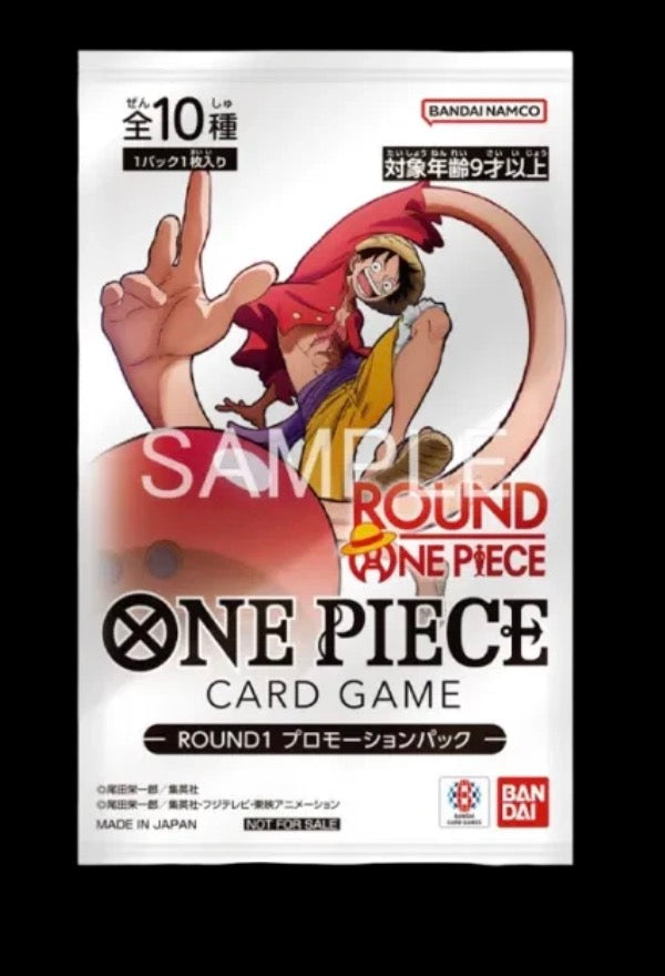 One Piece x Round 1 SOBRE PROMO JP