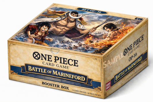One Piece TCG OP-16  ‘Battle of Marineford’ - Booster Box (Preorder, Inglés)