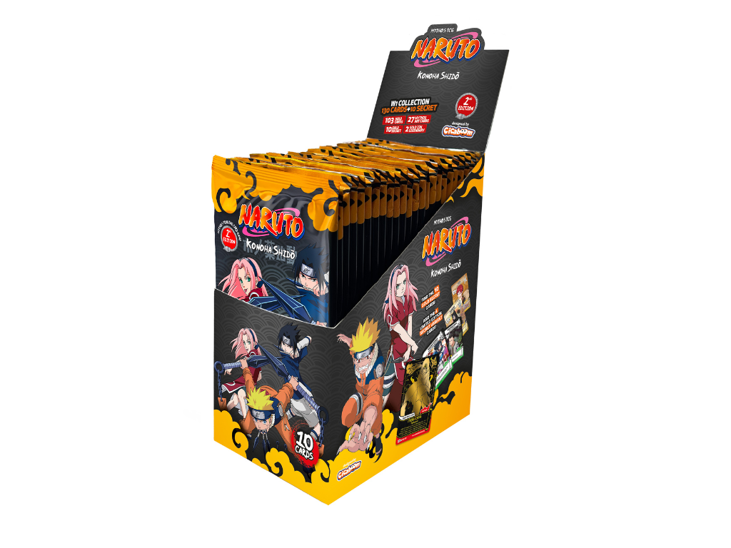Naruto TCG: First set 2nd Edition Booster