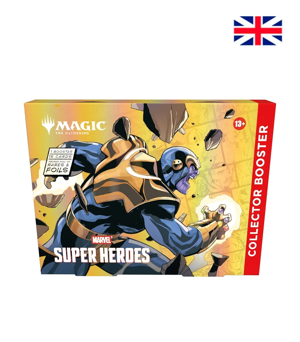 Collector Booster Display (12 sobres) Marvel Super Heroes Inglés - Magic The Gathering