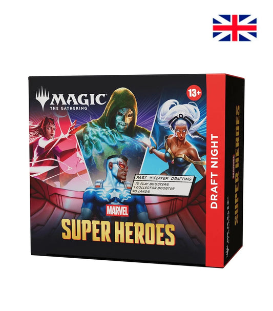 Draft Night Marvel Super Heroes Inglés - Magic The Gathering