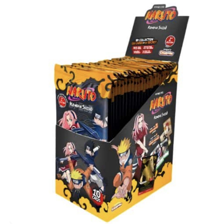 Caja de Naruto Mythos 1st Set, segunda edición