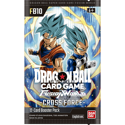 Sobre de Dragon Ball Super Fusion World FB-10 Cross Force