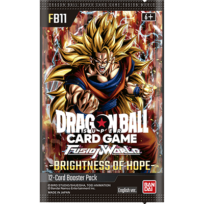 Caja de sobres de Dragon Ball Super Card Game Fusion World FB-11 Brightness of Hope