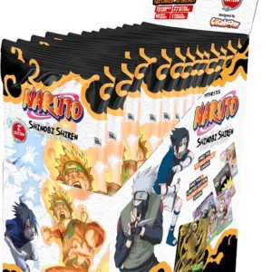 Caja de 24 sobres de Naruto Mythos TCG Set 02 Shinobi Shiren 1st Edition