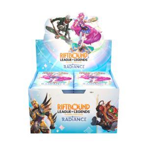 Riftbound: League of Legends TCG Radiance · Caja de 24 sobres (inglés)